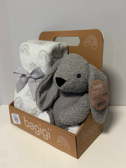 Set Plaid e Peluche Coniglio Bagigi
