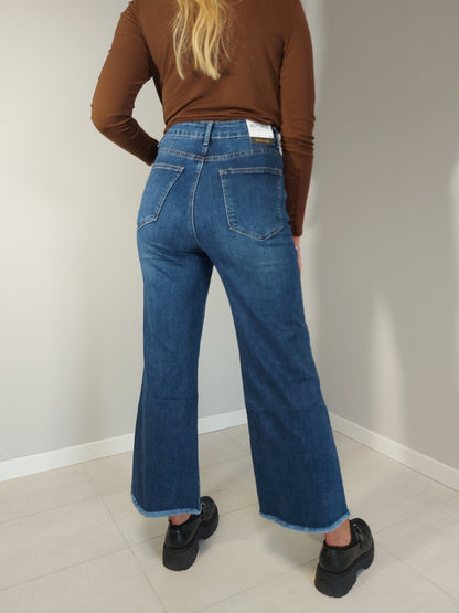 Jeans a Palazzo Vita Alta