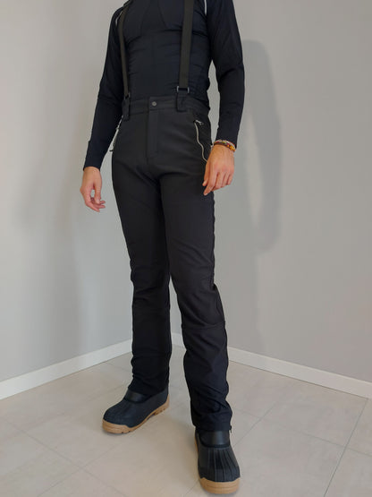 Pantaloni Da Neve Brugi con Bretelle Rimovibili N51L