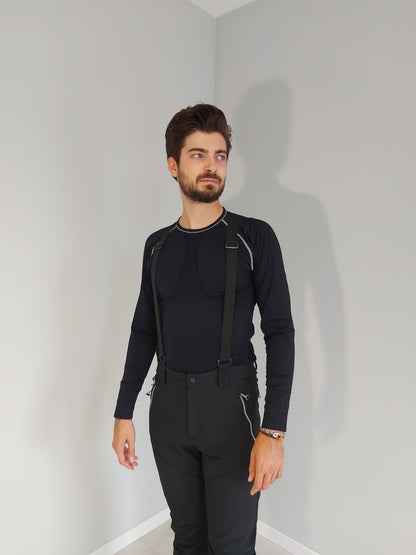 Pantaloni Da Neve Brugi con Bretelle Rimovibili N51L