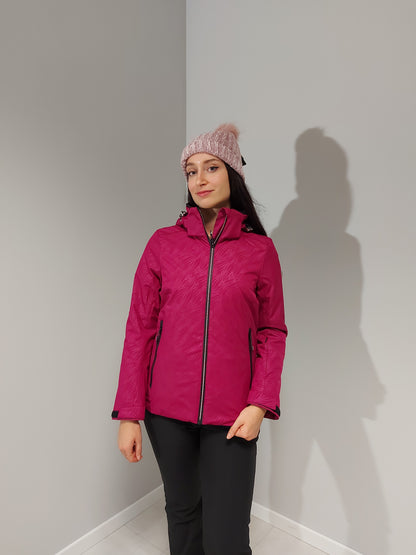 Giubbotto da Neve Impermeabile Brugi Magenta AG22