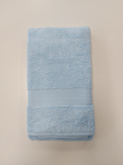 Asciugamani Viso 60X110 Azzurro Aquilatex
