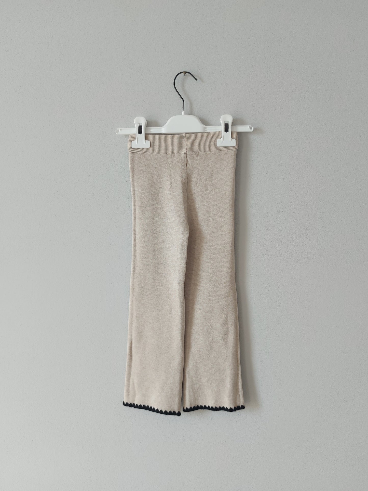 Coordinato in Maglia Beige