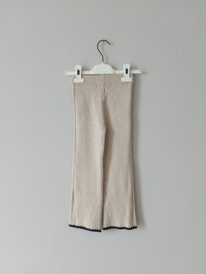 Coordinato in Maglia Beige