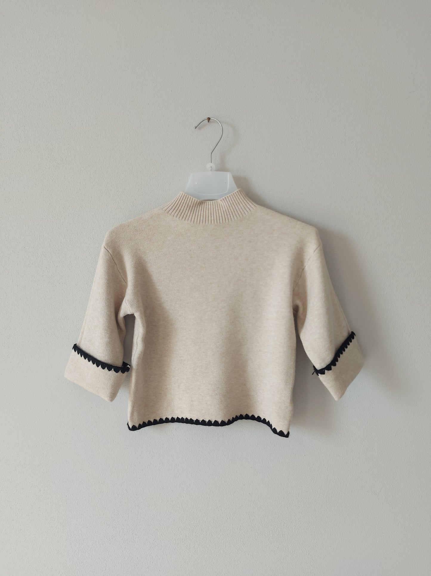 Coordinato in Maglia Beige