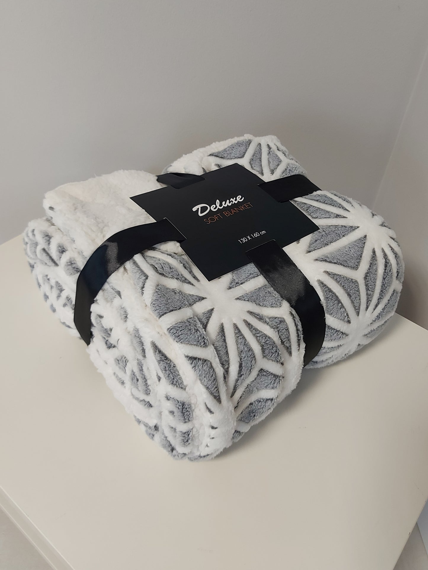 Plaid da Divano 130X160 cm Grigio ZA51