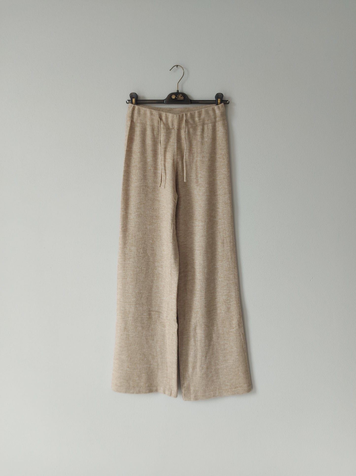 Pantaloni in Maglia Beige Brugi CT5K
