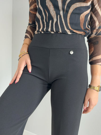 Pantaloni Palazzo Eleganti Neri