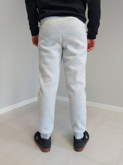 Pantaloni Joggers Grigio Melange Hollywood