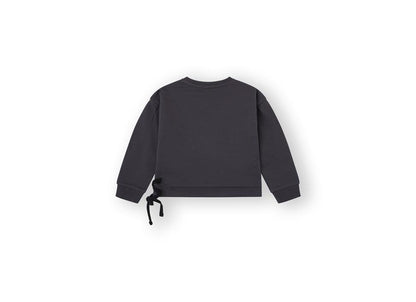 Felpa Girocollo Nero da Bimba Canda House REBEL 25487111