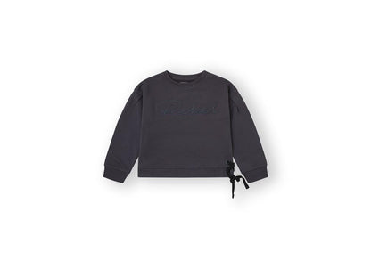 Felpa Girocollo Nero da Bimba Canda House REBEL 25487111