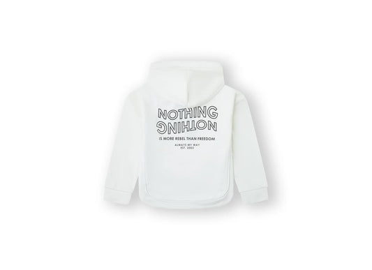 Felpa con Cappuccio da Bambino Bambina Unisex Canada House NOTHING 25487121