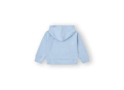 Felpa con Cappuccio Azzurra da Bimba Canda House BORN 25487151