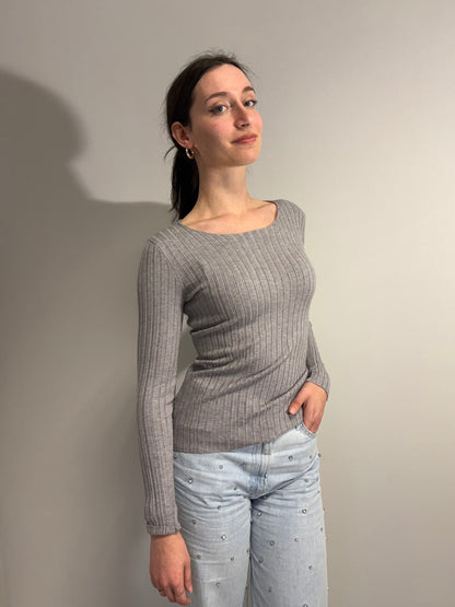 Pullover Girocolloa Coste da Donna