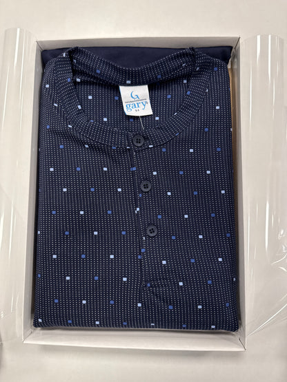 Pigiama Leggero Uomo Jersey 3 Bottoni Manica Lunga 6240