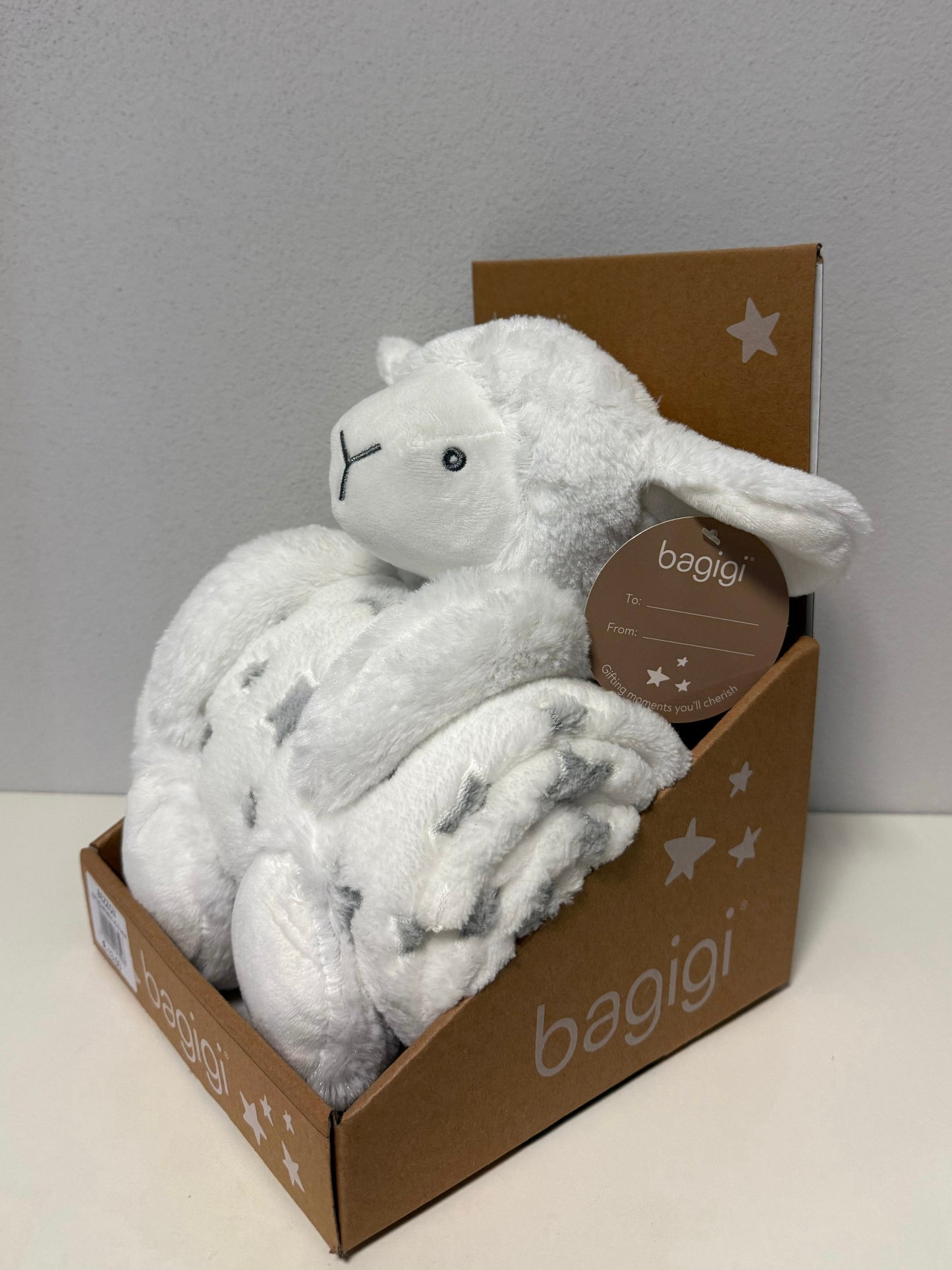 Set Plaid e Peluche Pecorella Bianca Bagigi