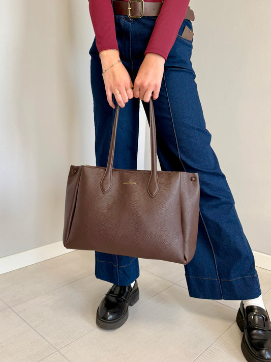Tote Bag Marrone