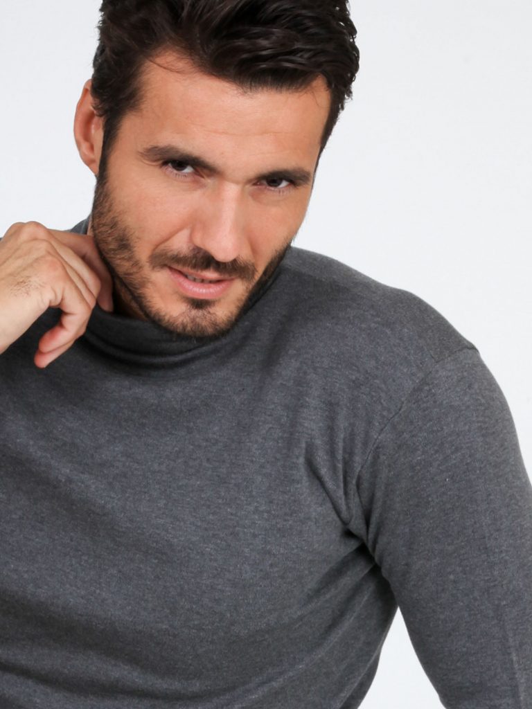 Lupetto Collo Alto Manica Lunga Uomo Mare 497