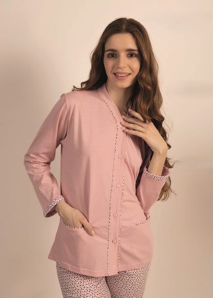 Pigiama Aperto Leggero da Donna Gary 5267