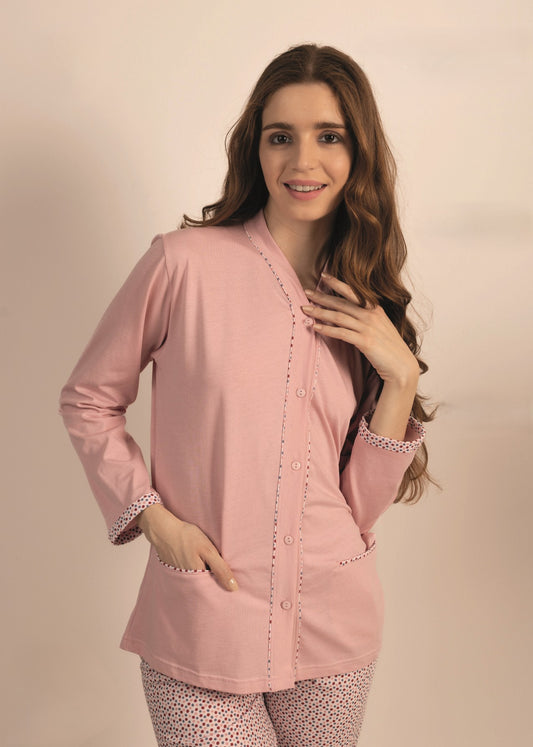 Pigiama Aperto Leggero da Donna Gary 5267