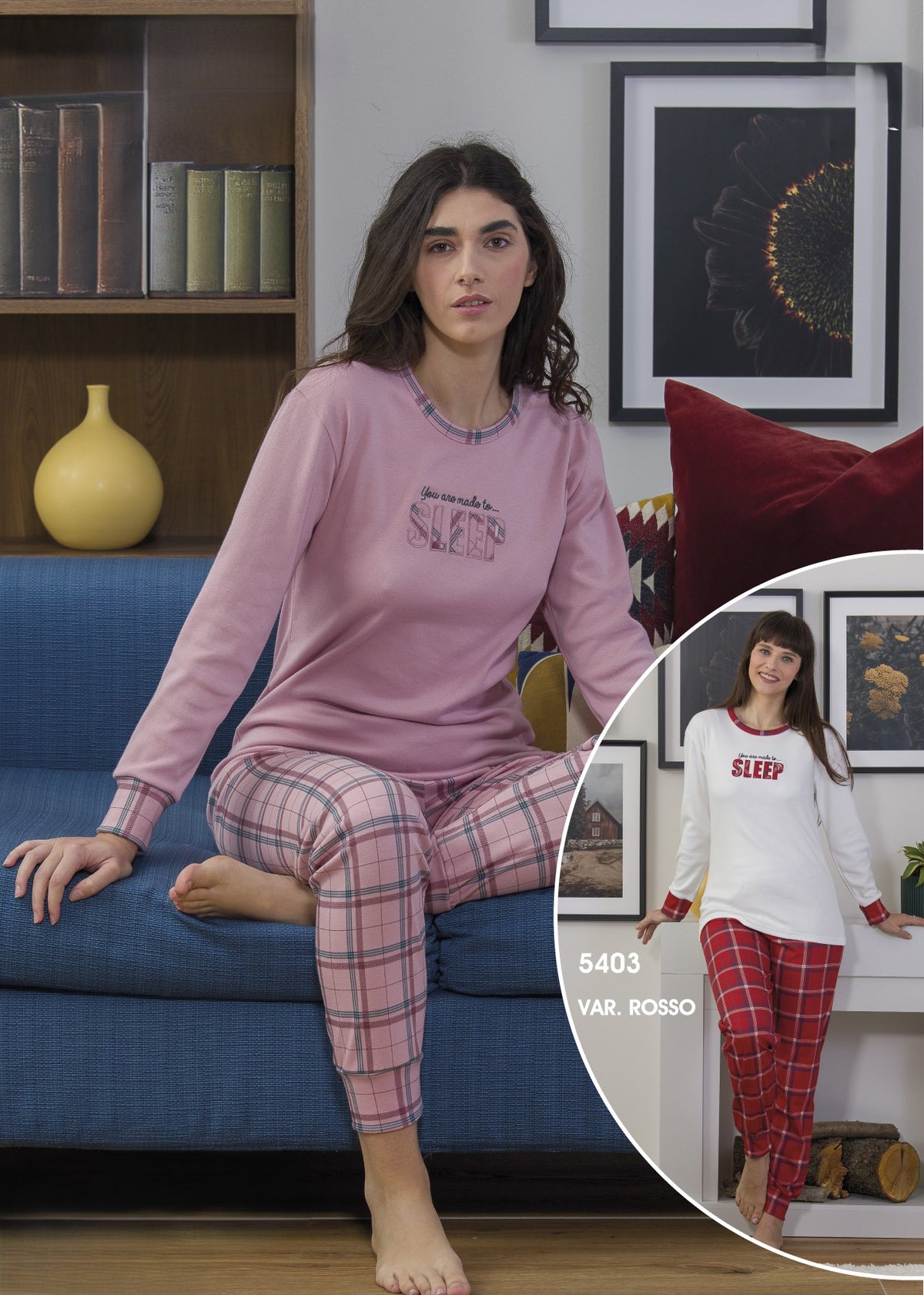 Pigiama da Donna Gary Caldo Cotone 5403