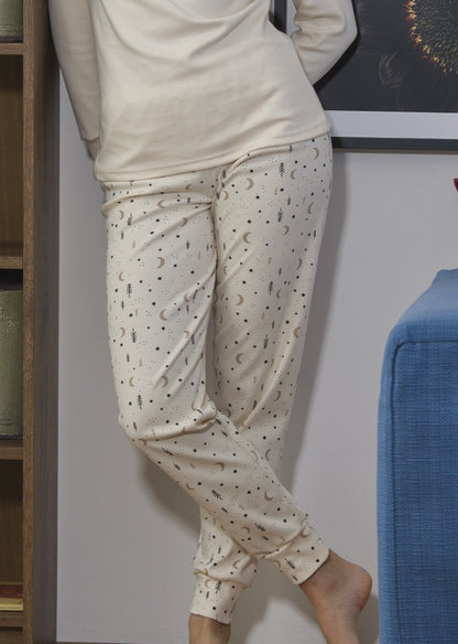Pigiama Donna Caldo Cotone 5427