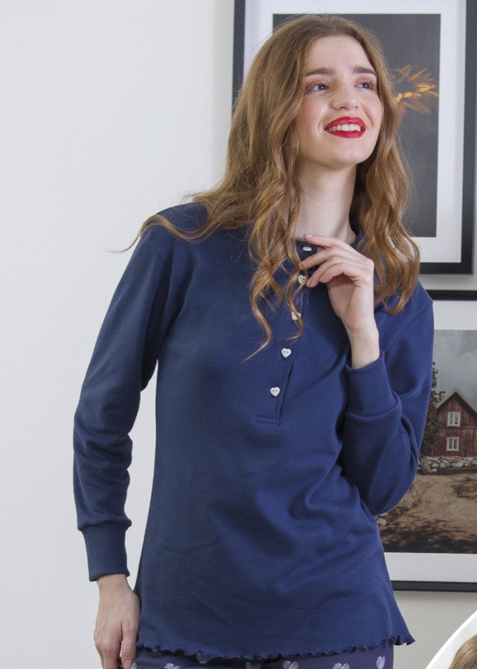 Pigiama Donna Gary Caldo Cotone 5445