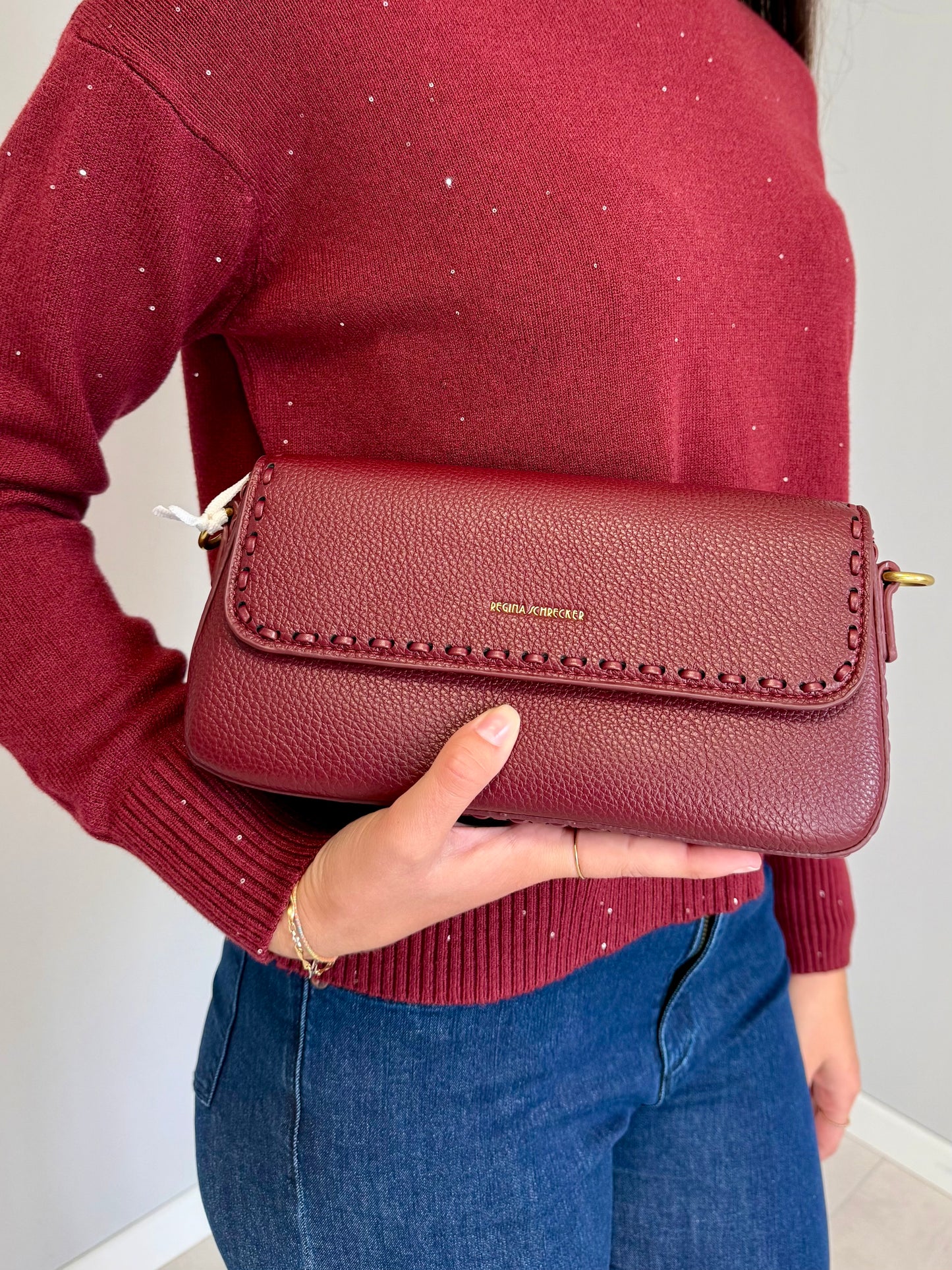 Borsa a Spalla Bordeaux