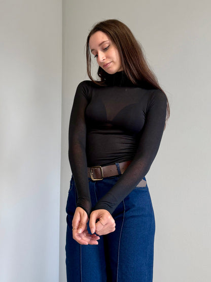 Dolcevita con Manica Lunga in Cashmere Jadea 4066