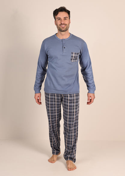 Pigiama Caldo Interlock Cotone Gary 6040