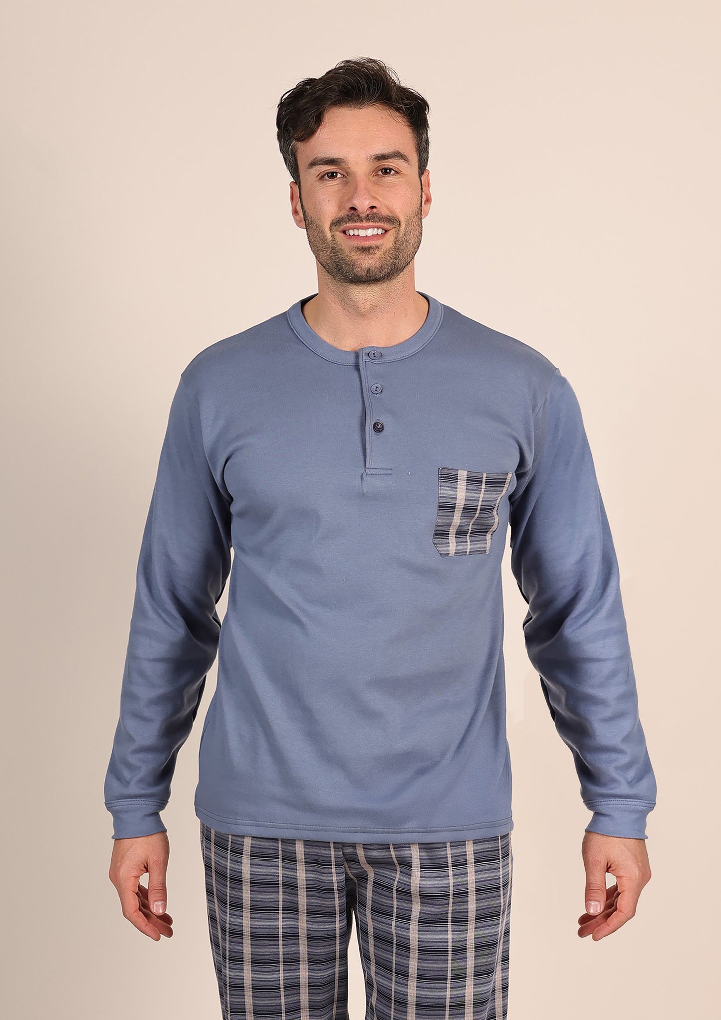 Pigiama Caldo Interlock Cotone Gary 6040