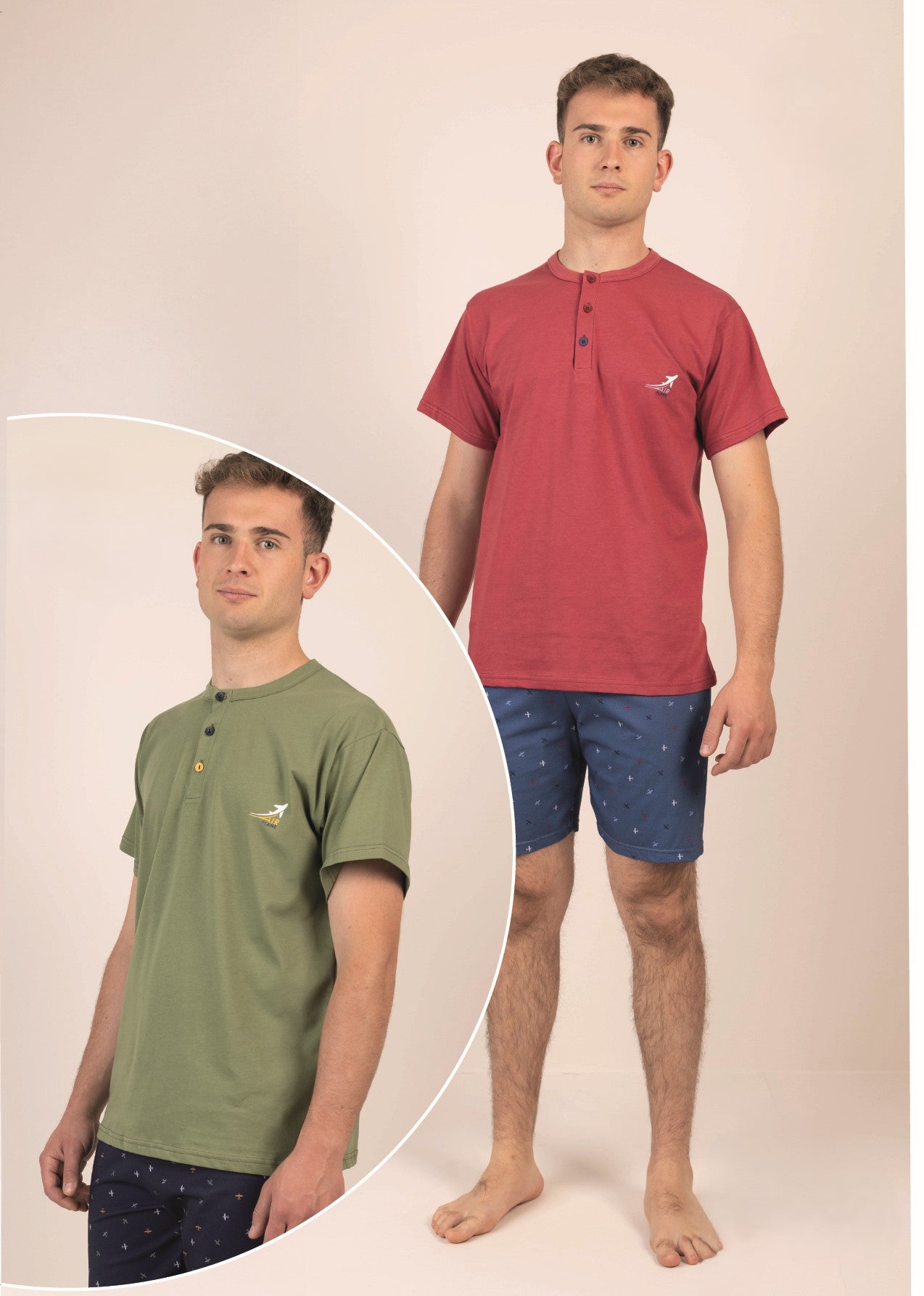 Pigiama Corto da Uomo Gary 6215