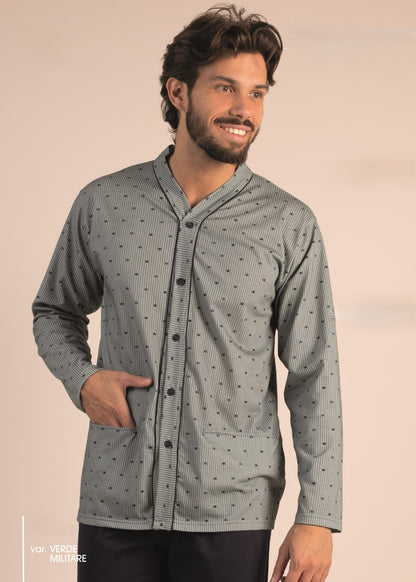 Pigiama Uomo Cardigan Gary 6241