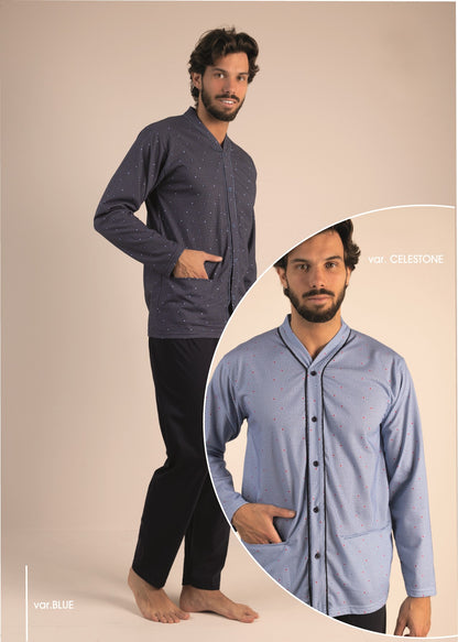 Pigiama Uomo Cardigan Gary 6241