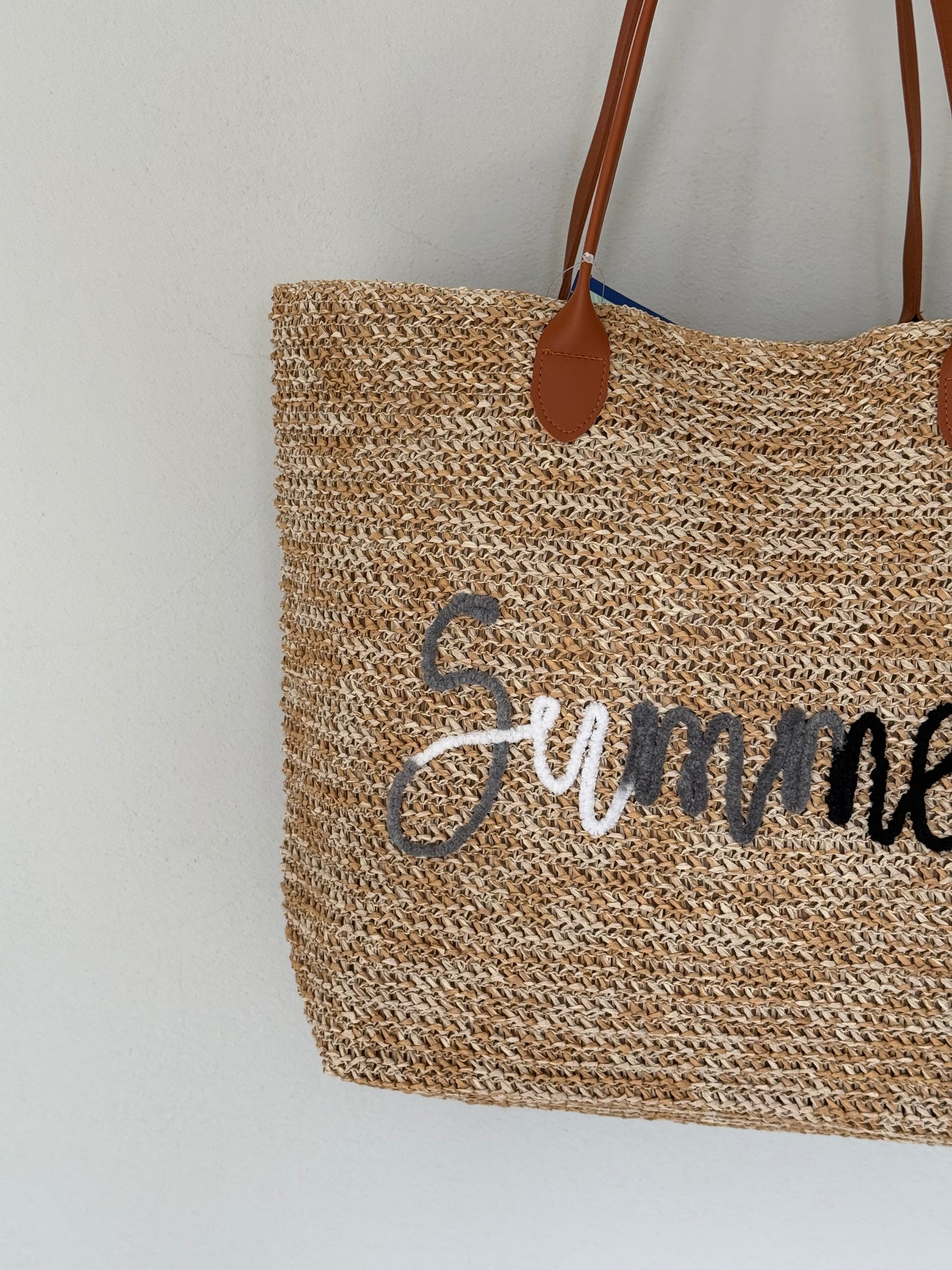 Borsa da Spiaggia in Rafia Summer