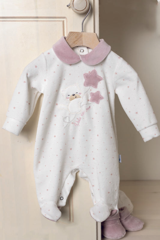 Tutina Intera in Ciniglia Neonato Gary 7061
