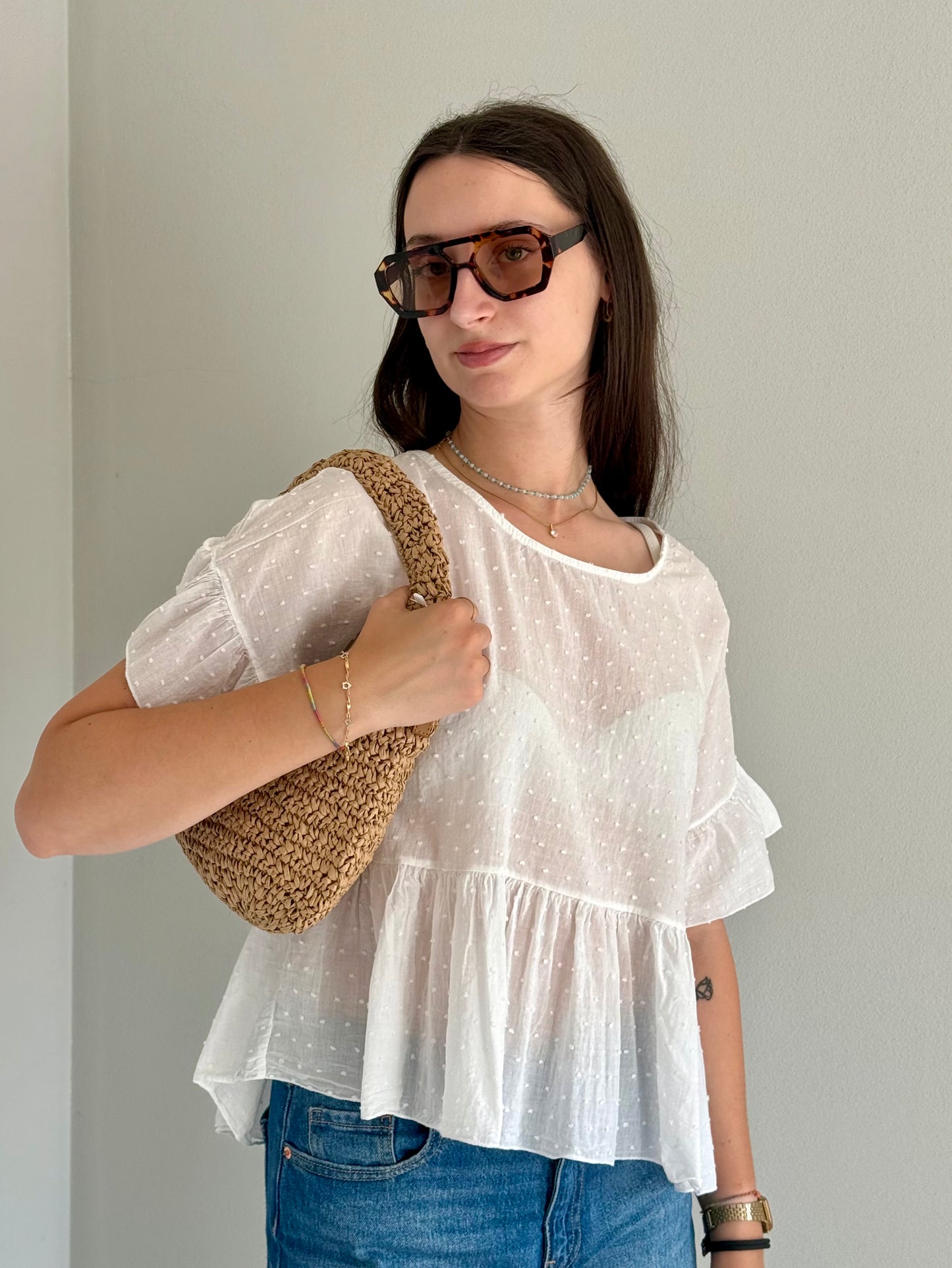 Blusa Leggera in Cotone
