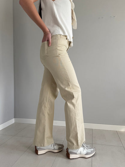 Pantalone Straight Beige Brugi CI5N