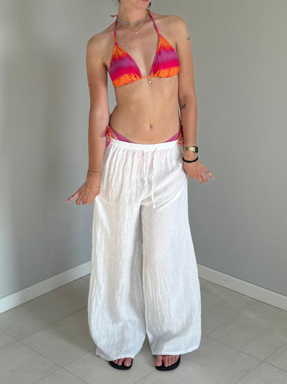 Pantaloni in Puro Lino
