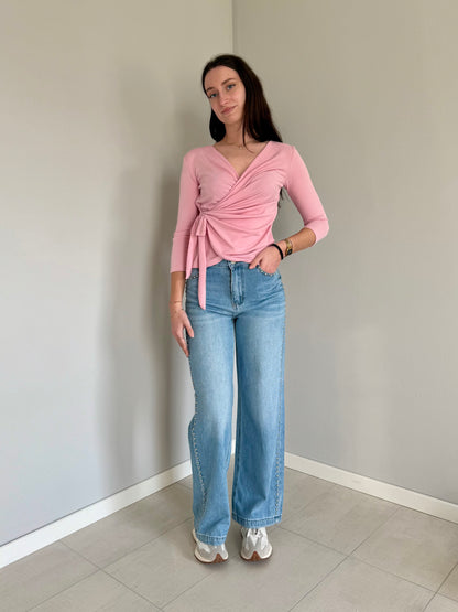 Maglietta con Nodo in Vita