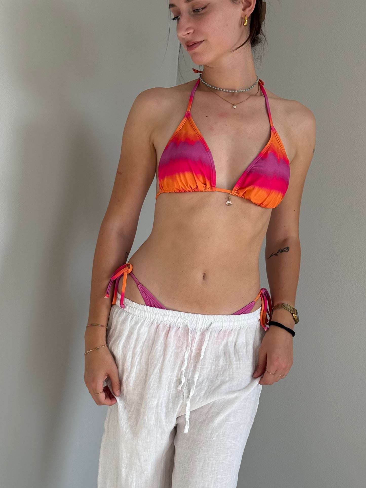 Pantaloni in Puro Lino