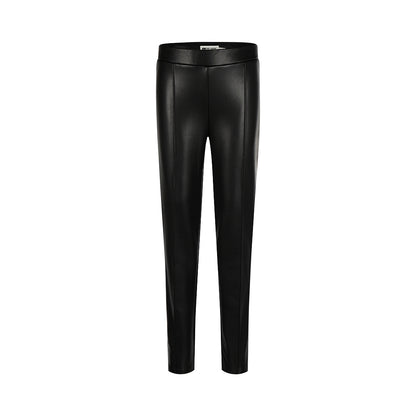 Leggings Similpelle Neri da Bimba No Way Monday Q52069-1