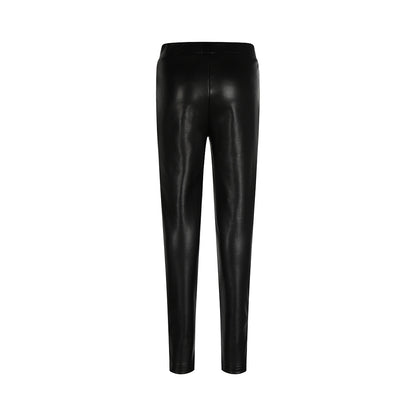 Leggings Similpelle Neri da Bimba No Way Monday Q52069-1