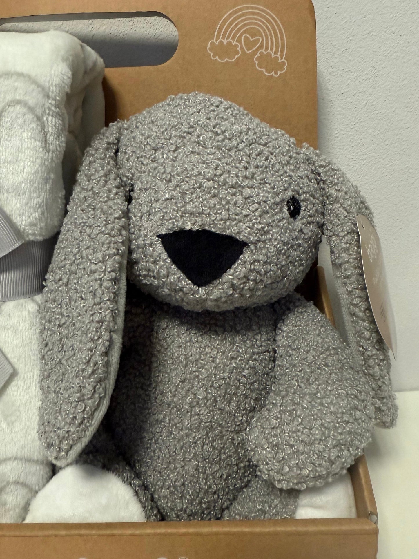 Set Plaid e Peluche Coniglio Bagigi