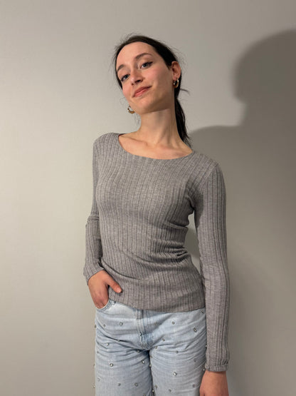 Pullover Girocolloa Coste da Donna