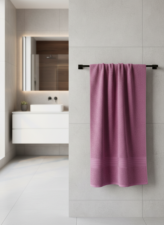 Asciugamani Telo Doccia 100X150 Glicine Aquilatex