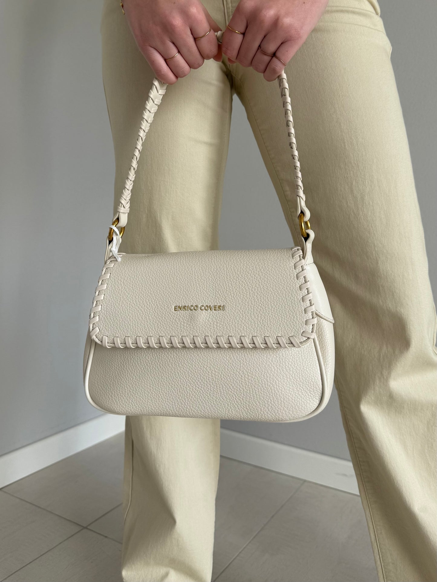 Borsa Panna con Tracolla