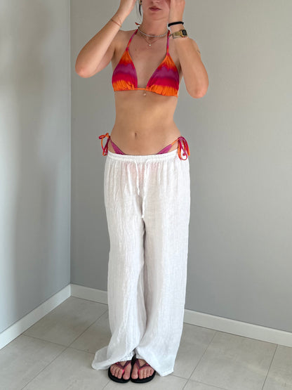 Pantaloni in Puro Lino