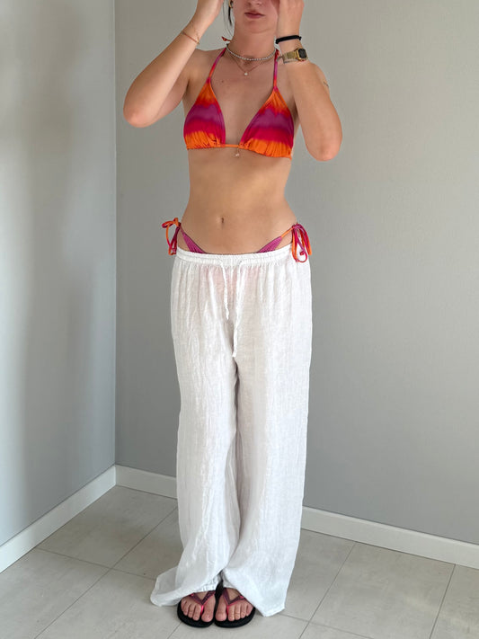 Pantaloni in Puro Lino