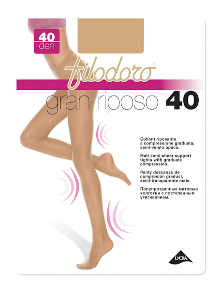Calze 40 Denari Gran Riposo Filodoro